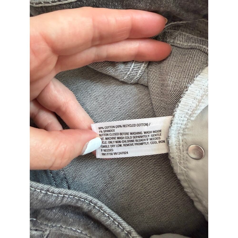 Wild Fable Gray Mid Rise Flare Jeans Size 14 - Picture 4 of 7